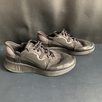 Nike Mens Reposto CZ5631-013 Black Running Shoes Sneakers Size
