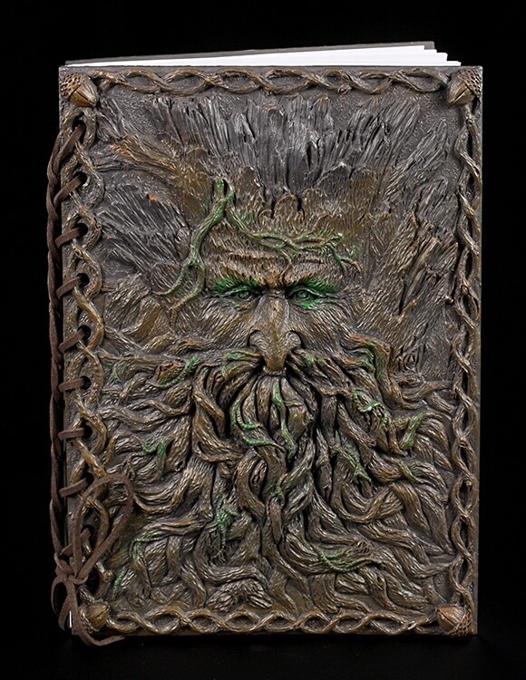 Greenman Notebook - Tree Beard - Fantasy Diary Dream Diary Notebook