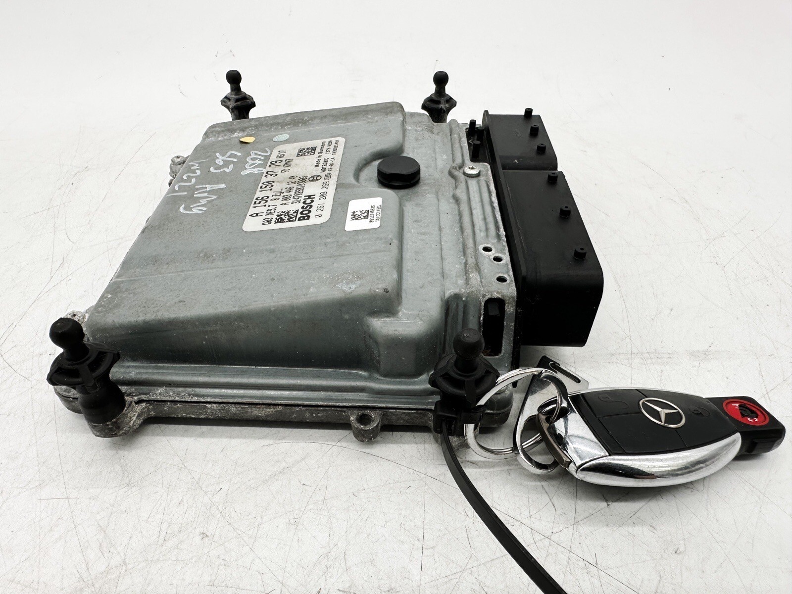 2008 W221 MERCEDES S63 AMG Engine Control Unit Module ECU ECM OEM  