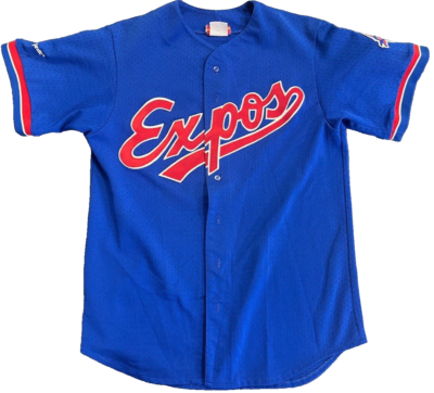 Vintage Carneado Montreal Expos 25th Anniversary MLB Majestic