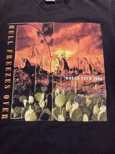 Vintage 1995 Eagles Hell Freezes Over Tour Shirt Size XL Single Stitch 2 Sided