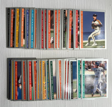 1993 Fleer MLB Lot of 76 Baseball Cards