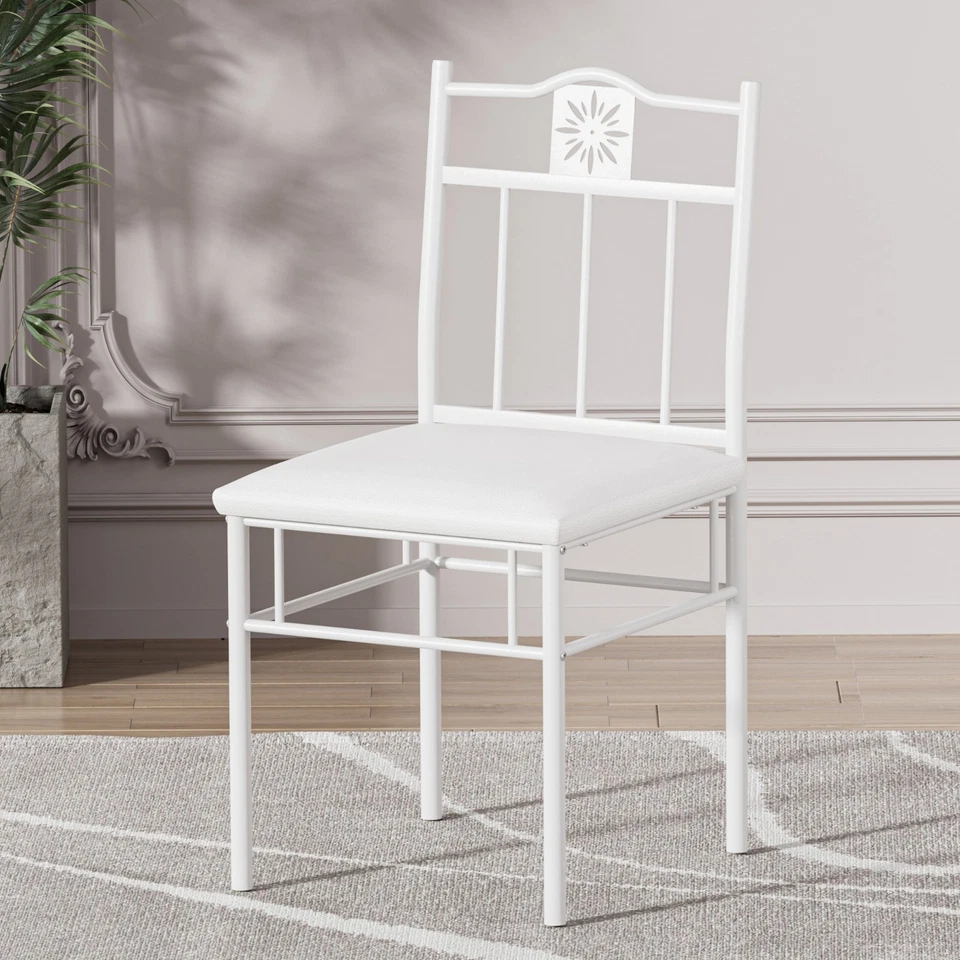 Dining Table Set with Chairs Kitchen Table and Chairs Set Space Saving for 2/4 - Image 4 of 4