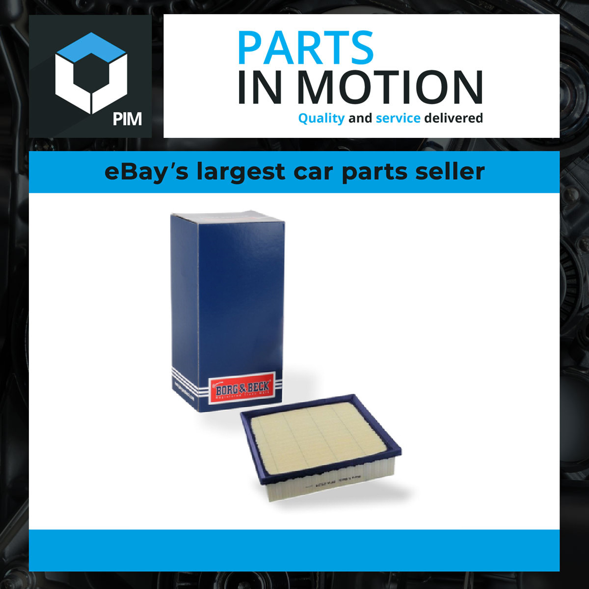 Air Filter fits JEEP GRAND CHEROKEE Mk4 3.6 2010 on B&B 04861756AA Quality New