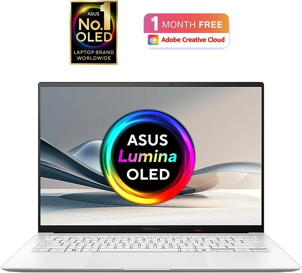 ASUS Zenbook S14 i7-258V 32GB 1TB Laptop 120hz 3K OLED 14” Touch QWERTY UKLayout - Immagine 2 di 4