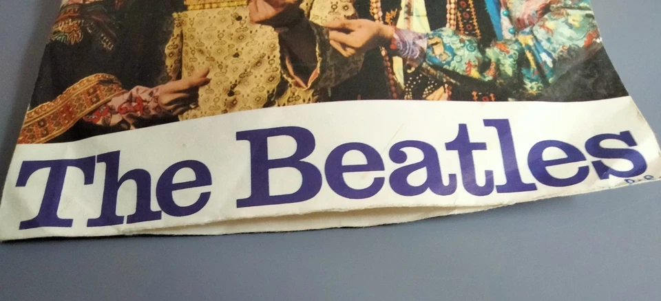 7" THE BEATLES Rock And Roll Music / original HIPPIE COVER / Odeon O 22 195 - Image 4 of 4