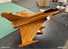 DASSAULT RAFALE - MAQUETTE AVION en Bois 41 CM neuf - WARBIRD AVION DE COMBAT