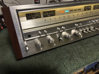 Pioneer SX 980 Stereo Receiver 80WPC Repaired Recapped Serviced LEDs