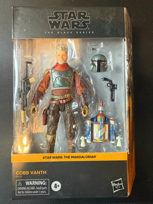 Star Wars 6'' Black Series Deluxe COBB VANTH The Mandalorian New Sealed
