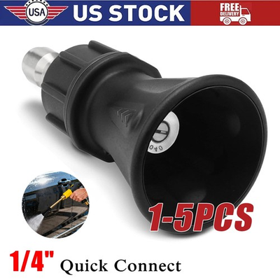 #ad #ad 40 Degree Pressure Washer Nozzle stainless Steel Pressure Washer Nozzle w Guard $26.99