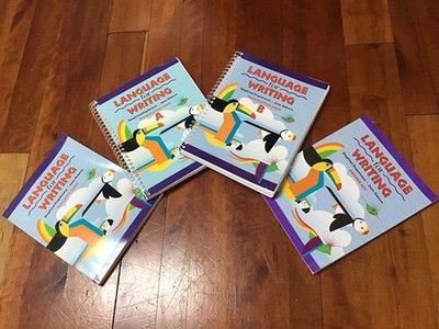 SRA Language for Writing  Full Teacher's Edition Set Grades 2-5 ($815 New)