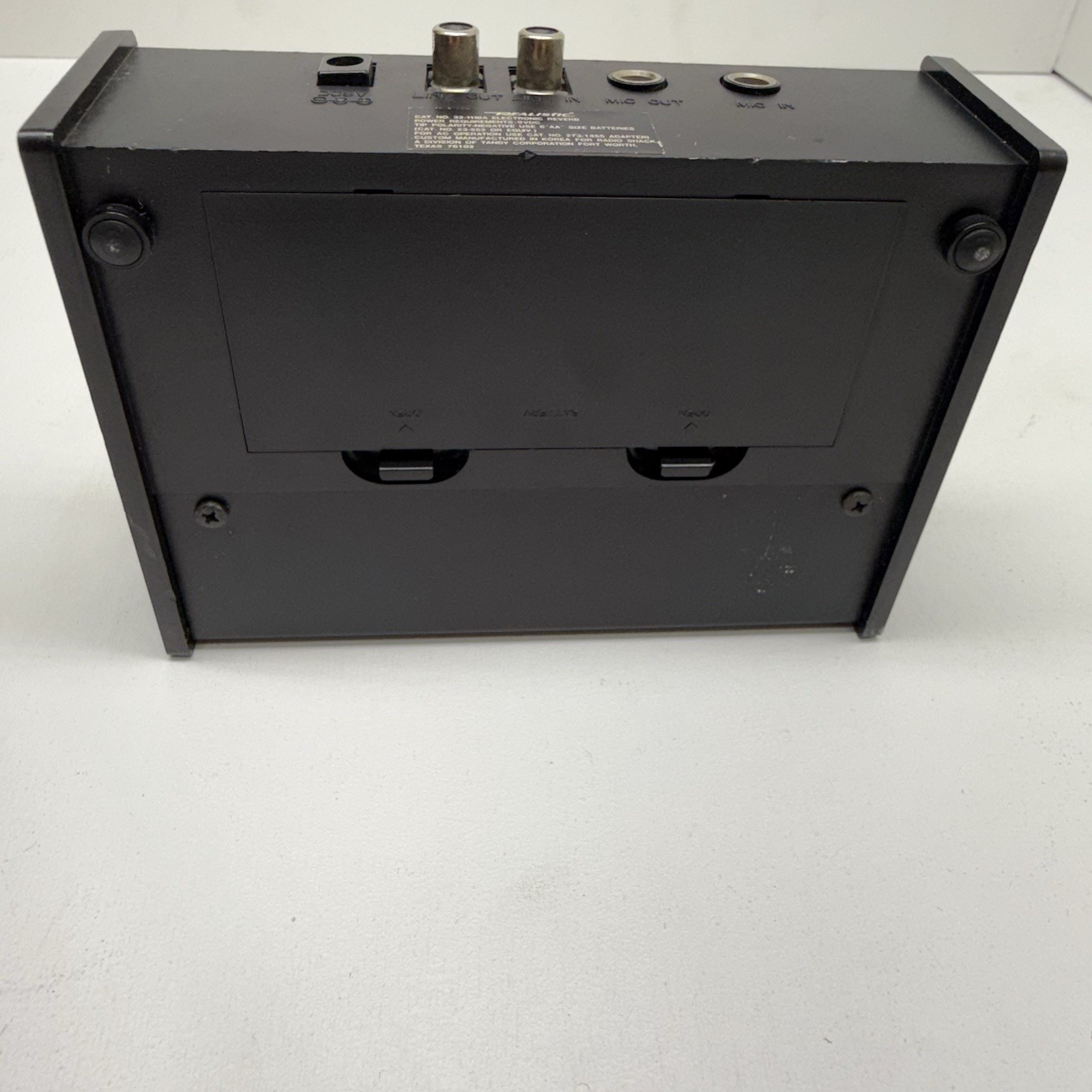 Realistic Model 32-1110A Electronic Reverb Unit by Radio Shack