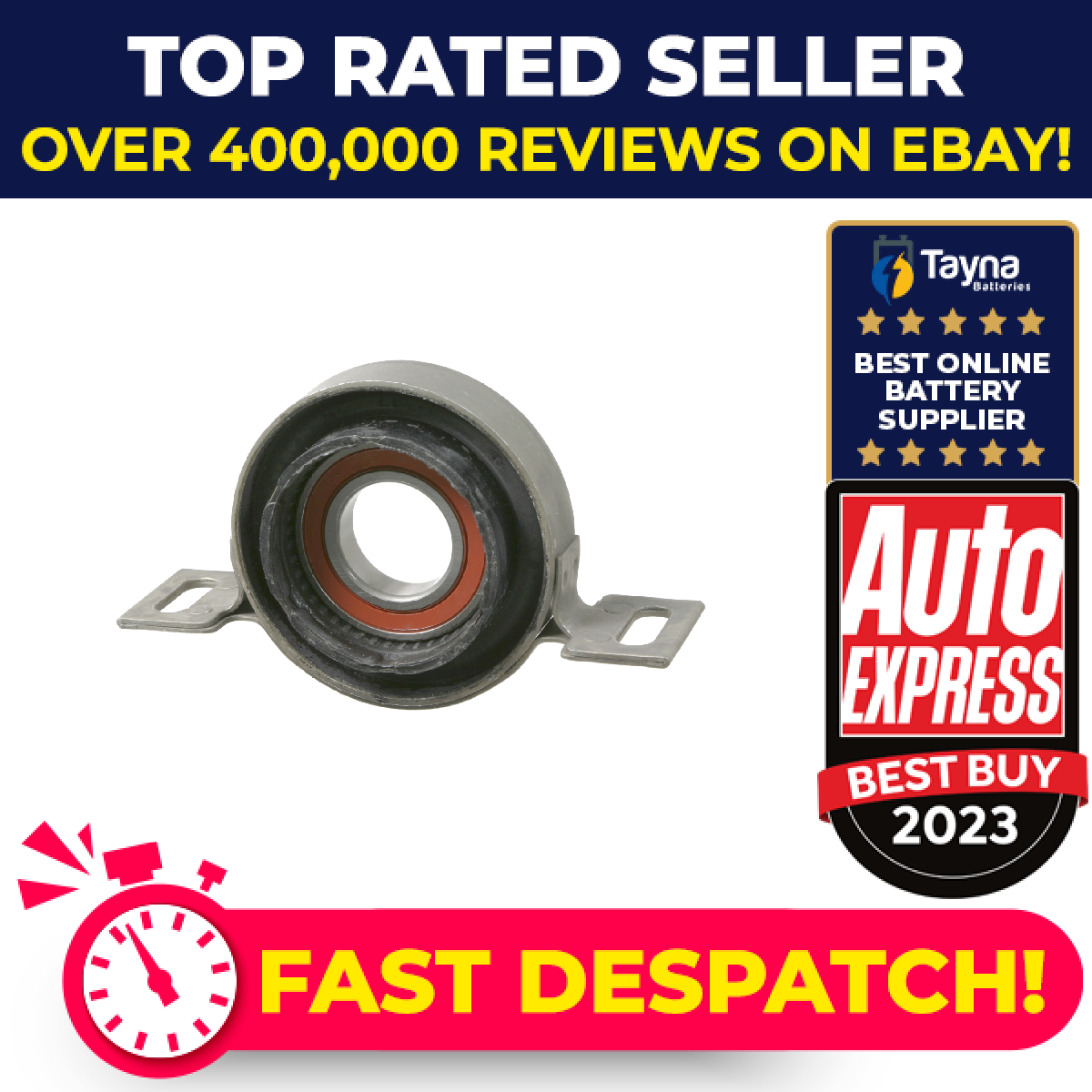 Propshaft Mounting fits BMW 330 E46 3.0D Rear 00 to 05 26121229317 26121229682