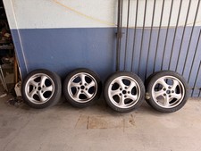 Original Factory 17 Rims And Tires For 1999 Porsche 911.