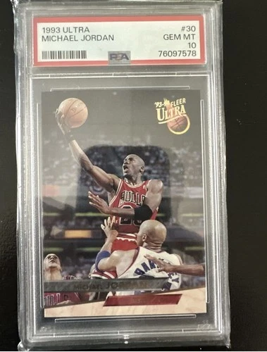 1993 Ultra #30 Michael Jordan HOF GOAT Chicago Bulls PSA 10 GEM MINT