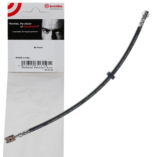 Brembo Bremsschlauch Links Rechts Vorderachse Passend FÜR Audi A3 Seat Leon-image