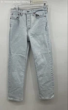 Levi's Blue Light Wash Wedgie Straight Jeans Women's 30 Stretch Heavyweight