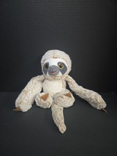 11 Natural Sloth Tan Light Brown Caramel Plush Stuffed Animal Nanco Soft