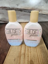 2PK Designer Skin Gilded Glam BB Cream DHA Face Bronzer Tanning Lotion SPF10 3.4