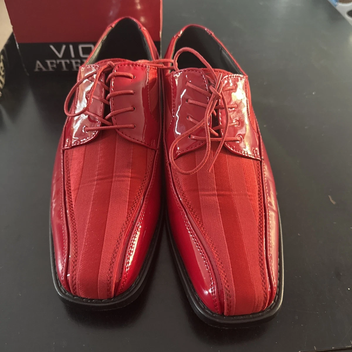 EUC Viotti Grey/Black, Lace Up Oxford High Gloss \
