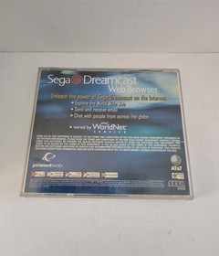 Sega Dreamcast Web Browser & Web Browser 2.0 Orange Blue Disc Set