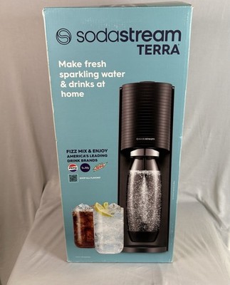 SodaStream Terra Sparkling Water Maker w/CO2 Cylinder Sealed- No Bottle Included