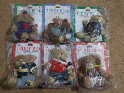 The Teddy Bear Collection - Lot of 6 - #42, #44, #46, #52, #56, #78