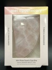 Mei Apothecary Mini Rose Quartz Gua Sha Tool - New