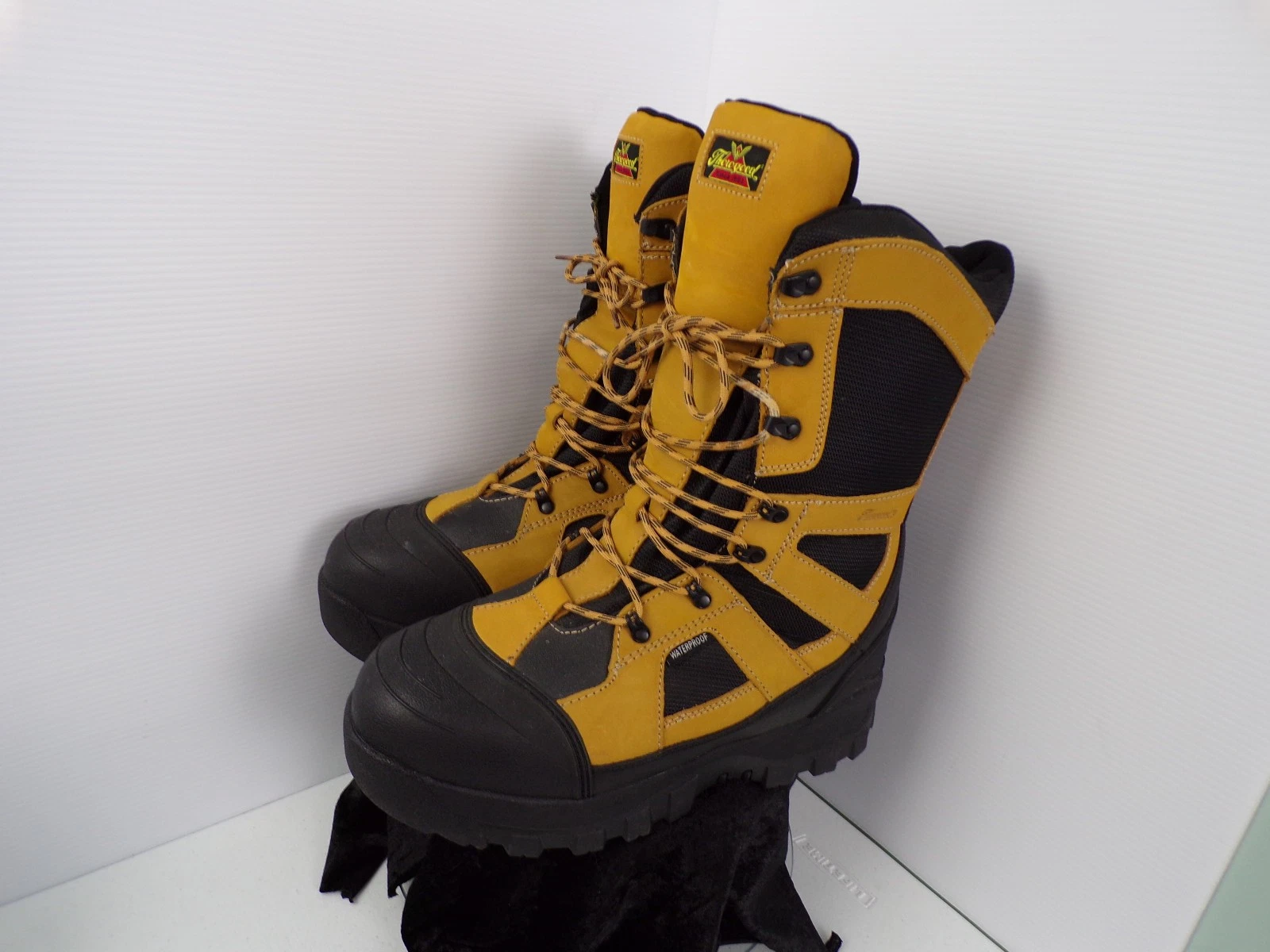 Mens Thorogood Endeavor Extreme 2400 Boot Sz 14W Oil/Water Resistant #861-4071