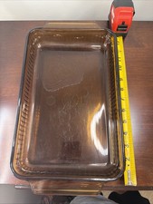 Anchor Hocking Amber Glass Rectangular Baking Dish — listing 3