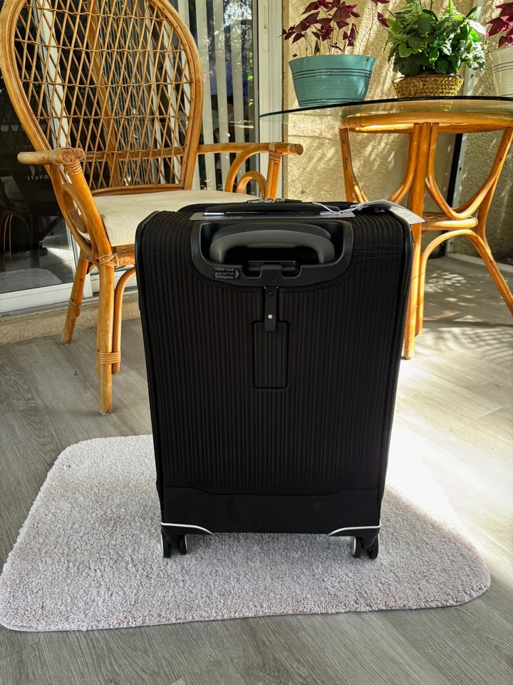 SAMSONITE Silhouette 18 Softside Carry-On Spinner Color - Black - Image 3 of 4