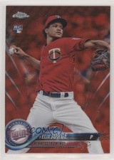 2018 Topps Chrome Red Wave Refractor 4/5 Felix Jorge #127 1p5