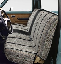 Durable Universal Fit Waterproof Black Bench Baja Saddle Car Seat Covers for