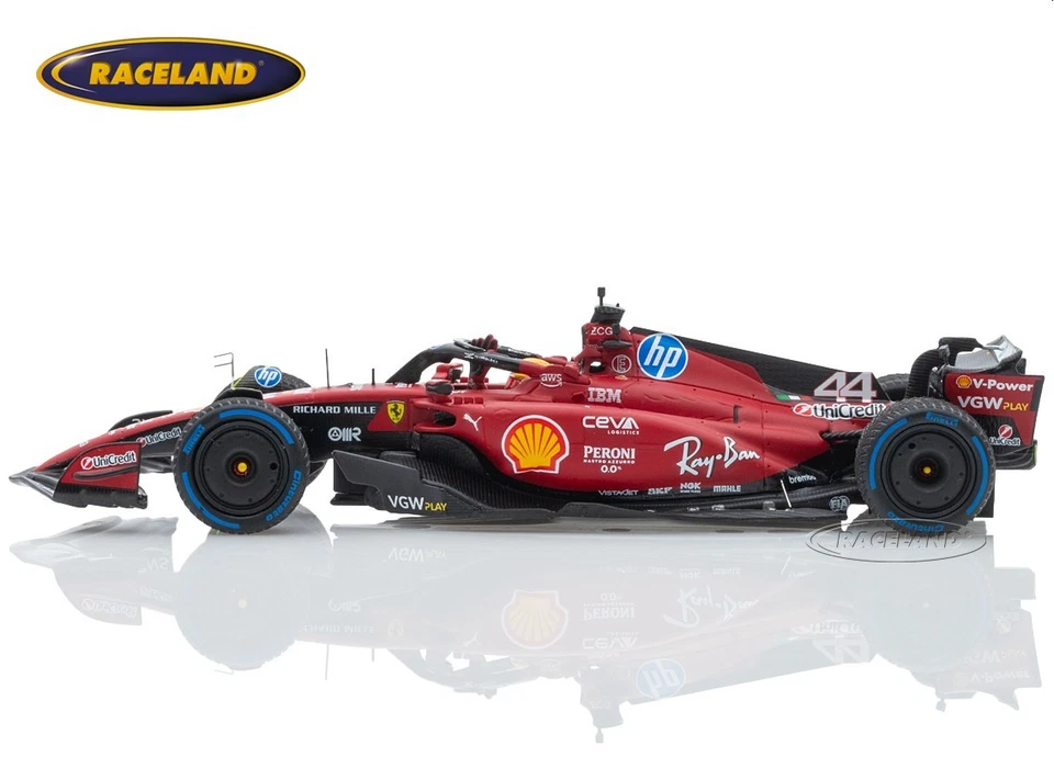 Ferrari SF-23 F1 Fiorano Test 2025 Lewis Hamilton, Looksmart 1:43, LSF1073 - Bild 2 von 4