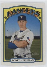 2021 Topps Heritage High Number SP Scott Heineman #450 2u3