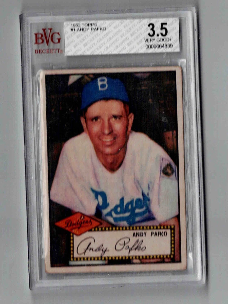 Andy Pafko Baseball Cards for sale | eBay