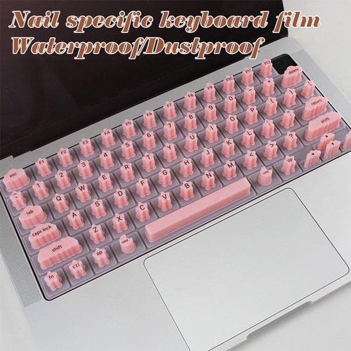 Nail Art Keyboard Cover Long Nails Keyboard Guard Durable Keyboard Protect Cover - Afbeelding 8 van 15