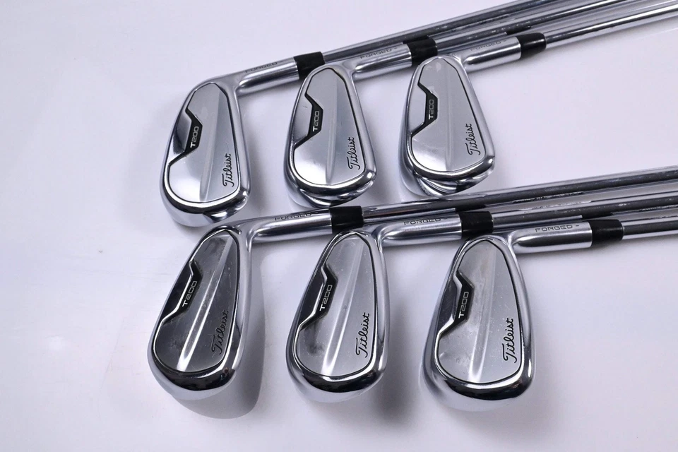 Titleist T200 2021 Irons / 5-PW / Stiff Flex True Temper AMT Black S300 Shafts - Image 2 of 4