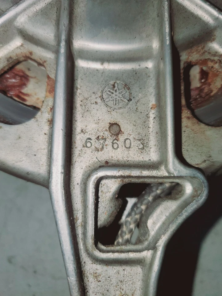 1984 MARINER 40C 40HP REWIND RECOIL STARTER 2169-7101M OUTBOARD MOTOR YAMAHA — 第 3/4 张图片