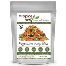 Vegetable Soup Mix - 4 Oz - Dried Vegetables for All Kind of Soups