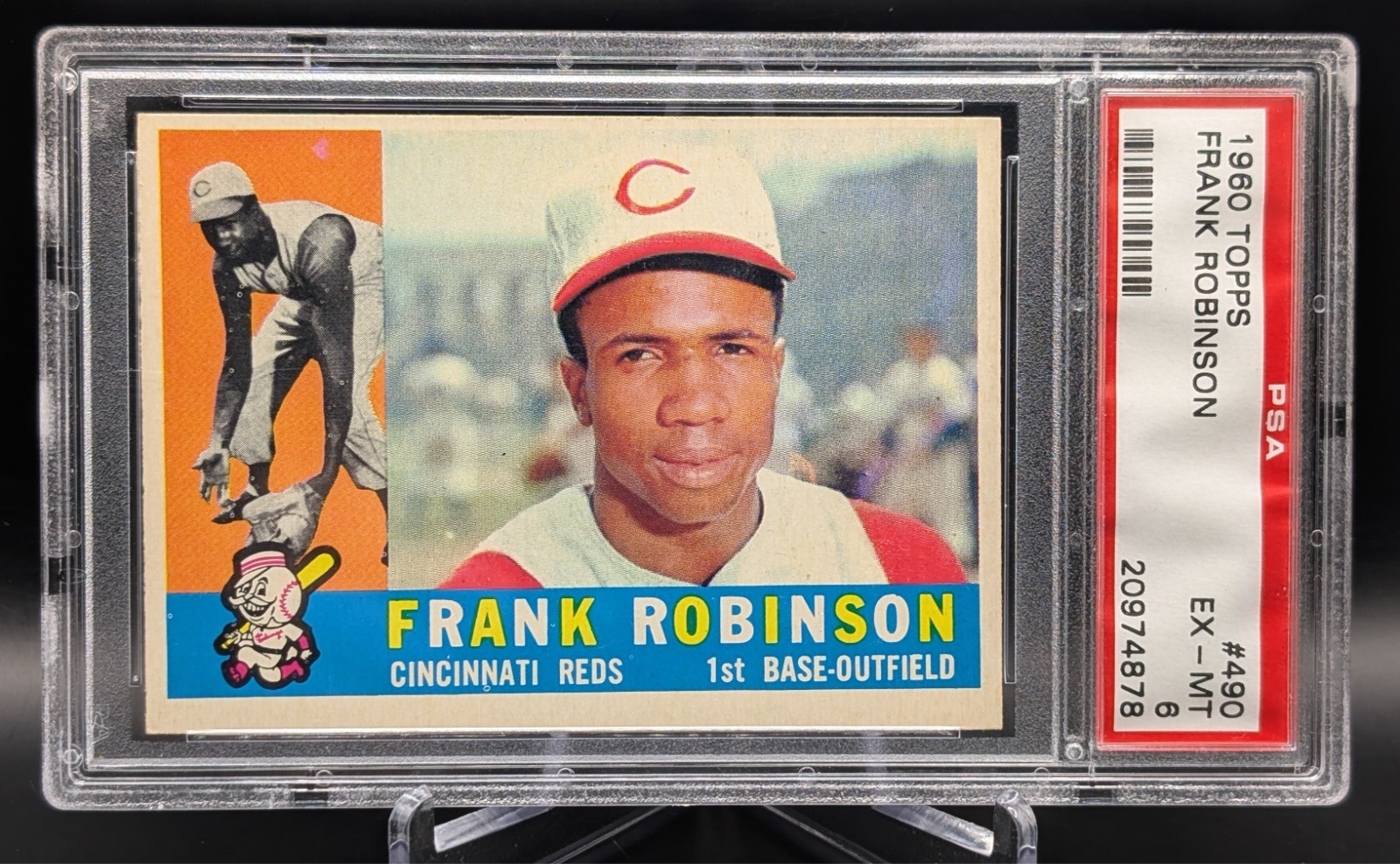 1960 Topps - Frank Robinson #490 - PSA 6