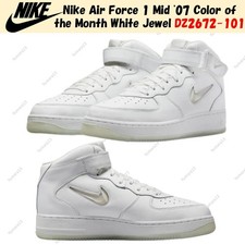 Nike Air Force 1 Mid Color of the Month - Summit White for Sale