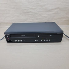 Funai DV220FX5 DVD VHS Combo Player 4-Head Hi-Fi Stereo Tested & Working