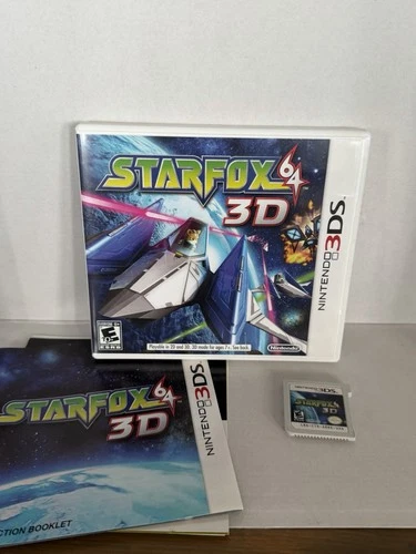 Star Fox 64 3D Nintendo 3DS CIB! Tested! Free Shipping!