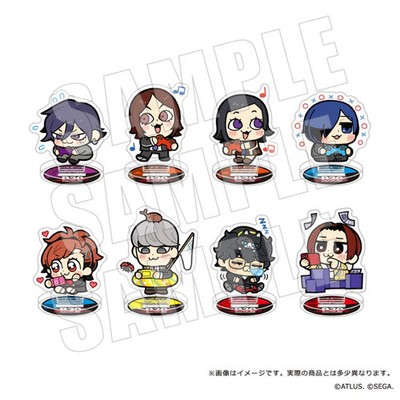 Persona Small Acrylic Stand Bkub Collabo P30th Complete Set