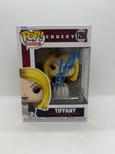 Jennifer Tilly Signed Bride Of Chucky Tiffany Funko Pop #1250 ACOA