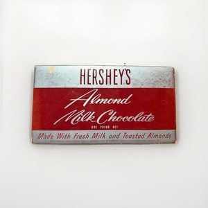 Hershey's Almond Milk Chocolate 1 lb Advertising Box
