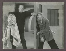 Bela Lugosi & Lon Chaney 1942 Original Ghost Of Frankenstein Photo J4919