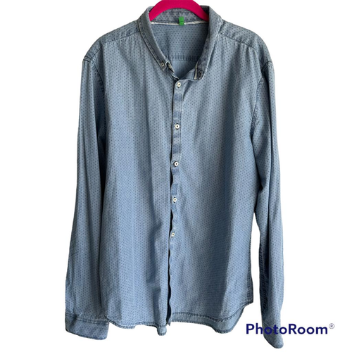 United Colors Of Benetton Men's Pajama Top - Comfortable Jersey Sleepwear With Front Print