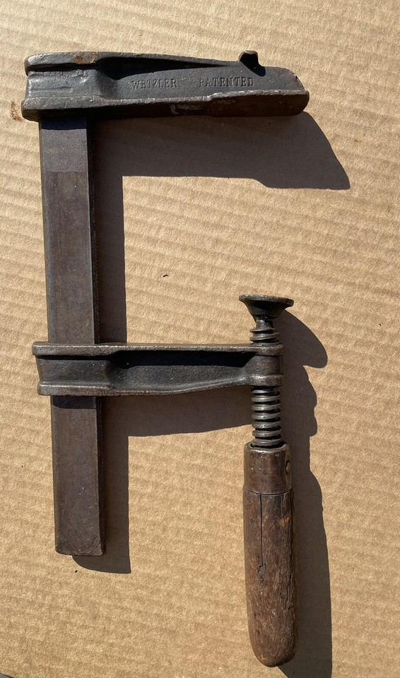 Vintage Wetzler Clamp Co. Heavy Duty Bar Clamp eBay
